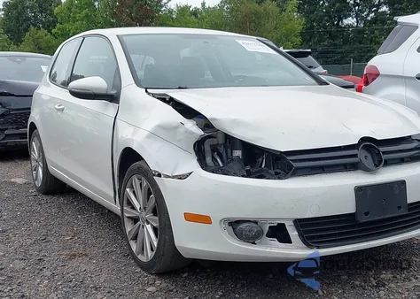 2012 Volkswagen Golf Tdi 2-Door из США, поврежденный, VIN WVWBM7AJ6CW336038